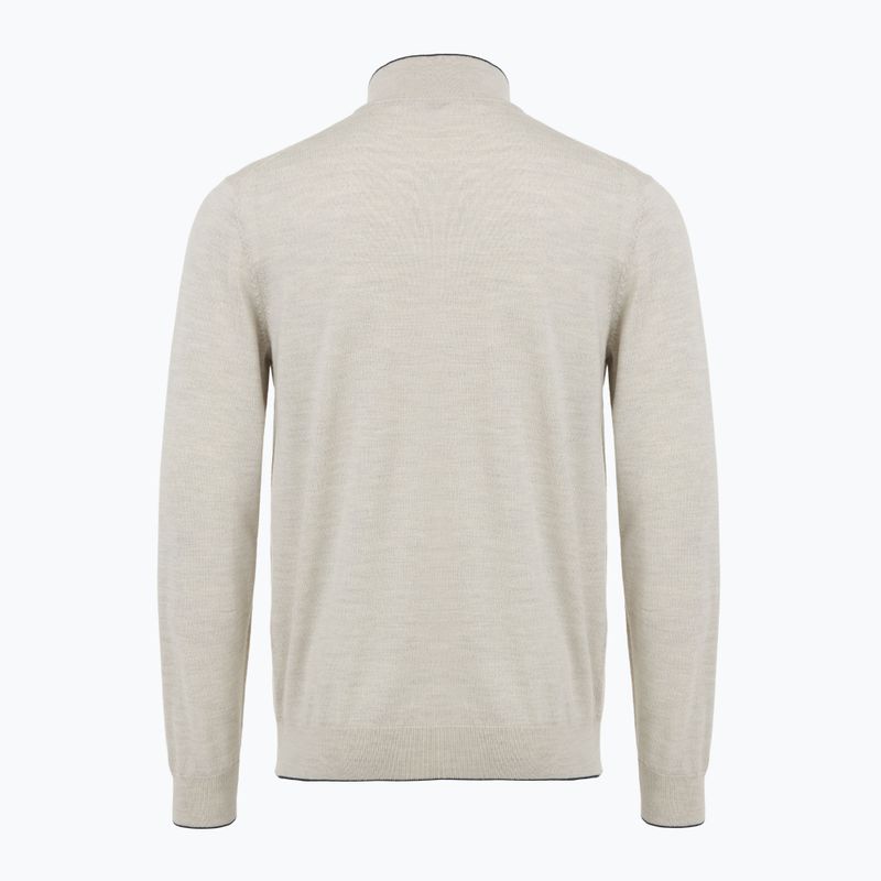 Светр чоловічий Aeronautica Militare 1/2 Zip stone melange 2