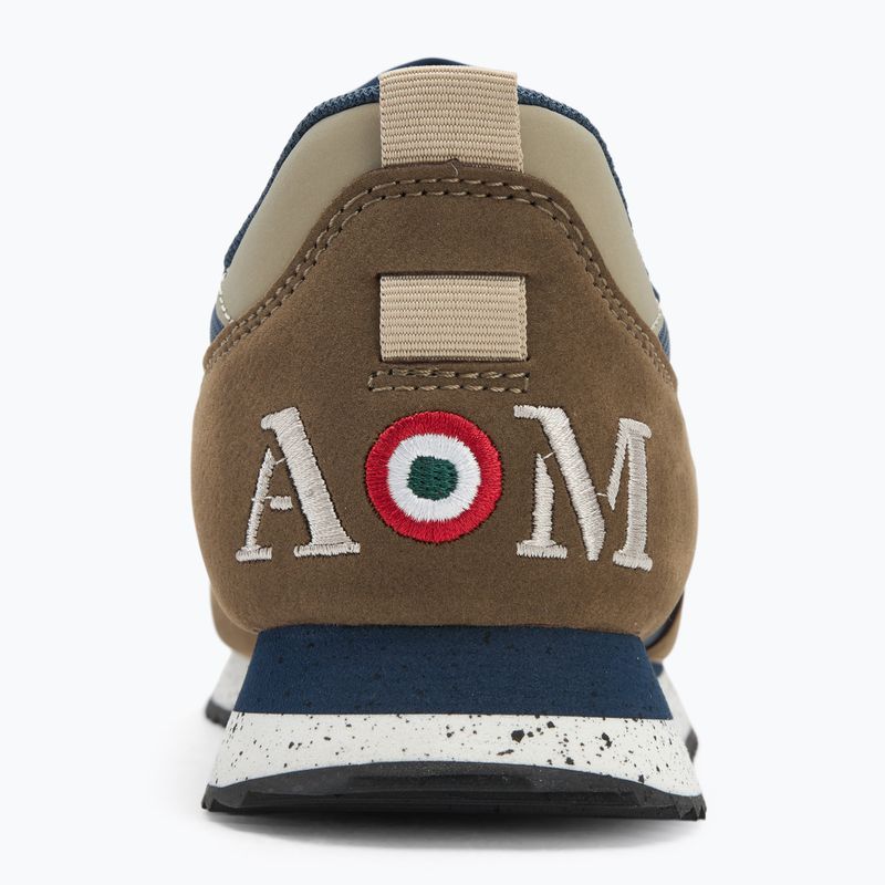 Кросівки чоловічі Aeronautica Militare 252SC0288UCT03545 blu navy/brown 6