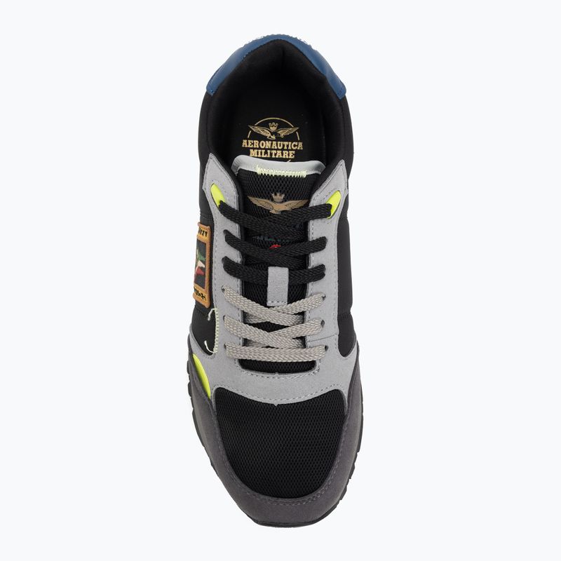Кросівки чоловічі Aeronautica Militare 252SC0292UCT03331 black/grey 5
