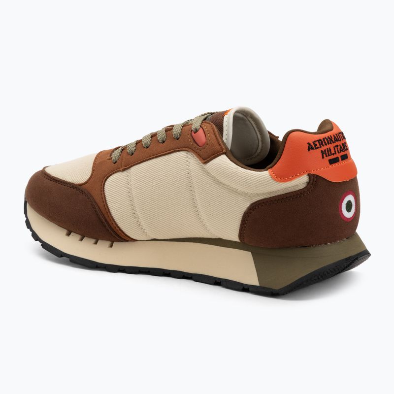 Кросівки чоловічі Aeronautica Militare 252SC0292UCT03547 multicolor beige/brown 3