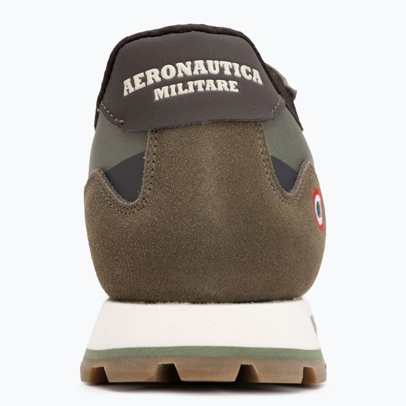 Кросівки чоловічі Aeronautica Militare 252SC0320UPL00313 verde militare 6