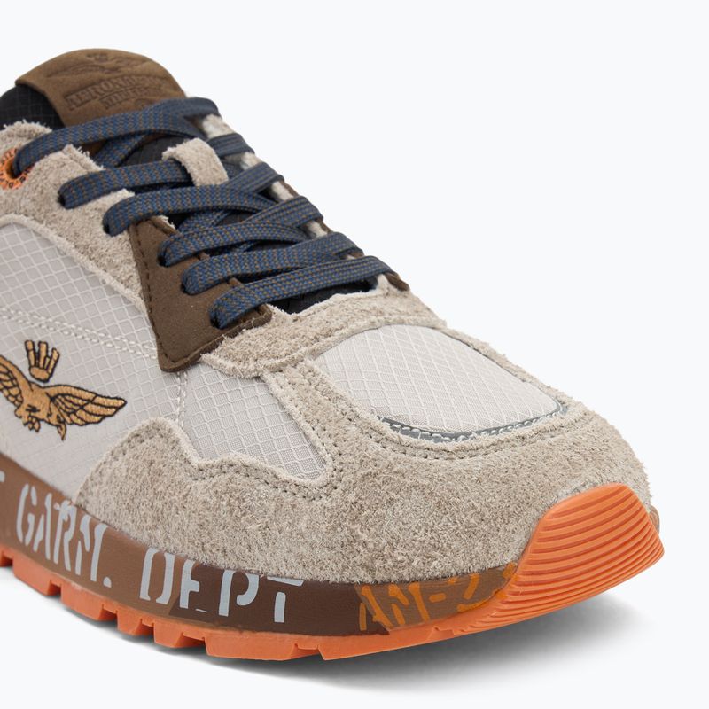 Кросівки чоловічі Aeronautica Militare 252SC0276UCT03546 multicolor beige/blu navy 7