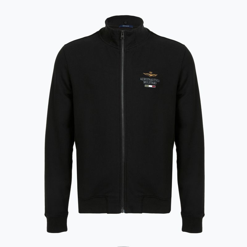 Кофта чоловіча Aeronautica Militare Hoodie jet black 4