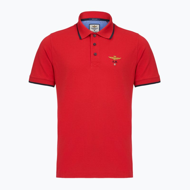 Футболка Aeronautica Militare PO1308UP00082 Polo tango red