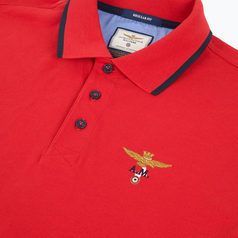 Футболка Aeronautica Militare PO1308UP00082 Polo tango red 3