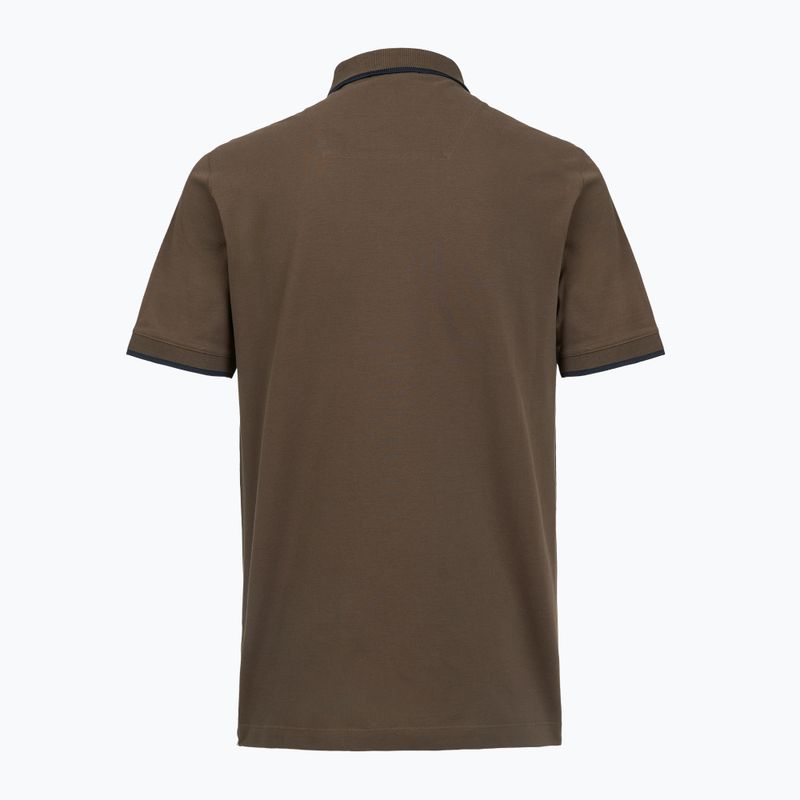 Футболка Aeronautica Militare PO1308UP00082 Polo chestnut brown 2