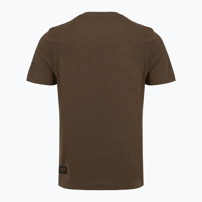 Футболка чоловіча Aeronautica Militare TS2535UJ00641 chestnut brown 2