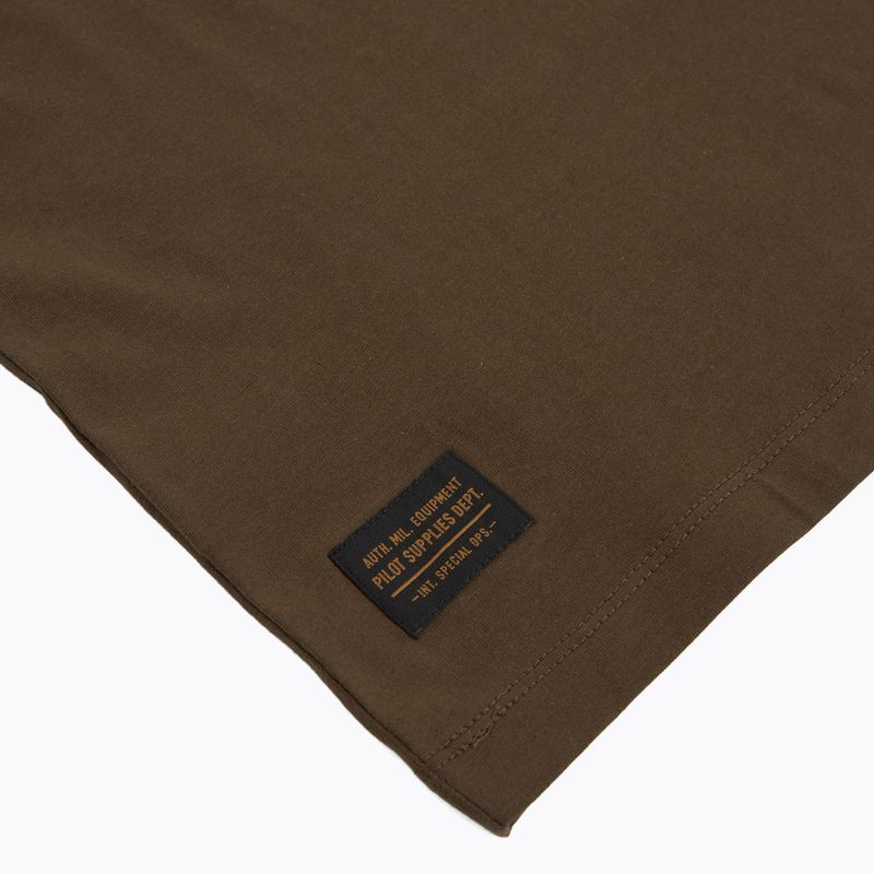 Футболка чоловіча Aeronautica Militare TS2535UJ00641 chestnut brown 4
