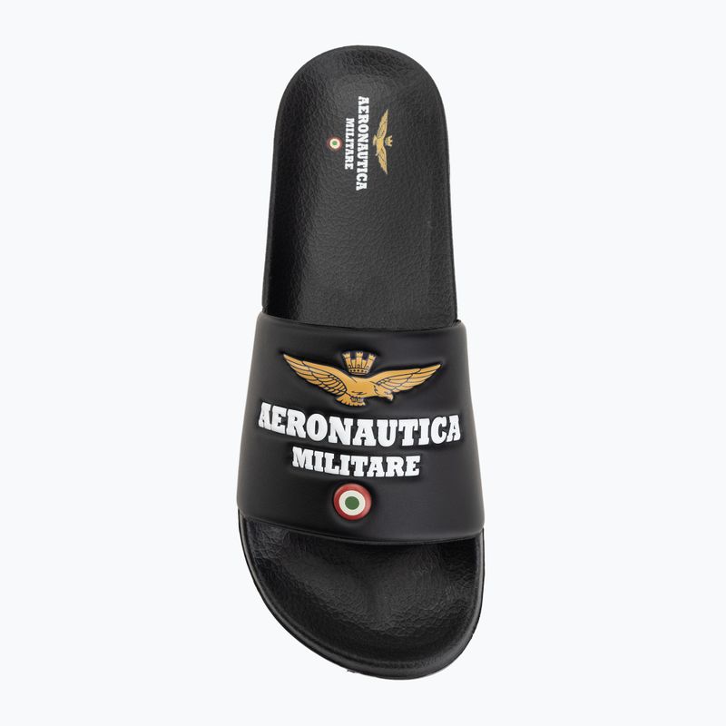 Шльопанці чоловічі Aeronautica Militare SC0242UCT03337 jet black 5
