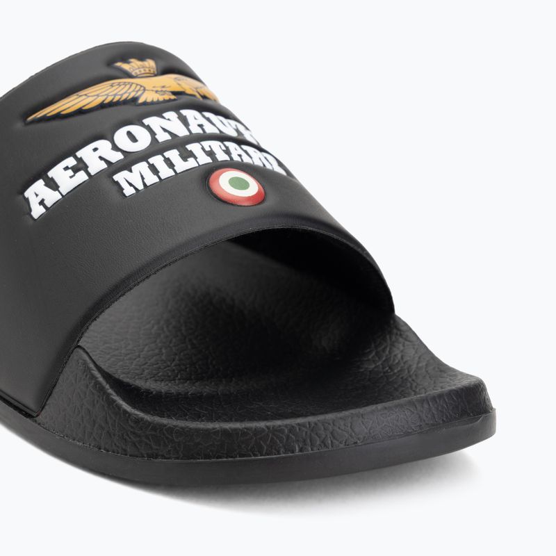 Шльопанці чоловічі Aeronautica Militare SC0242UCT03337 jet black 7