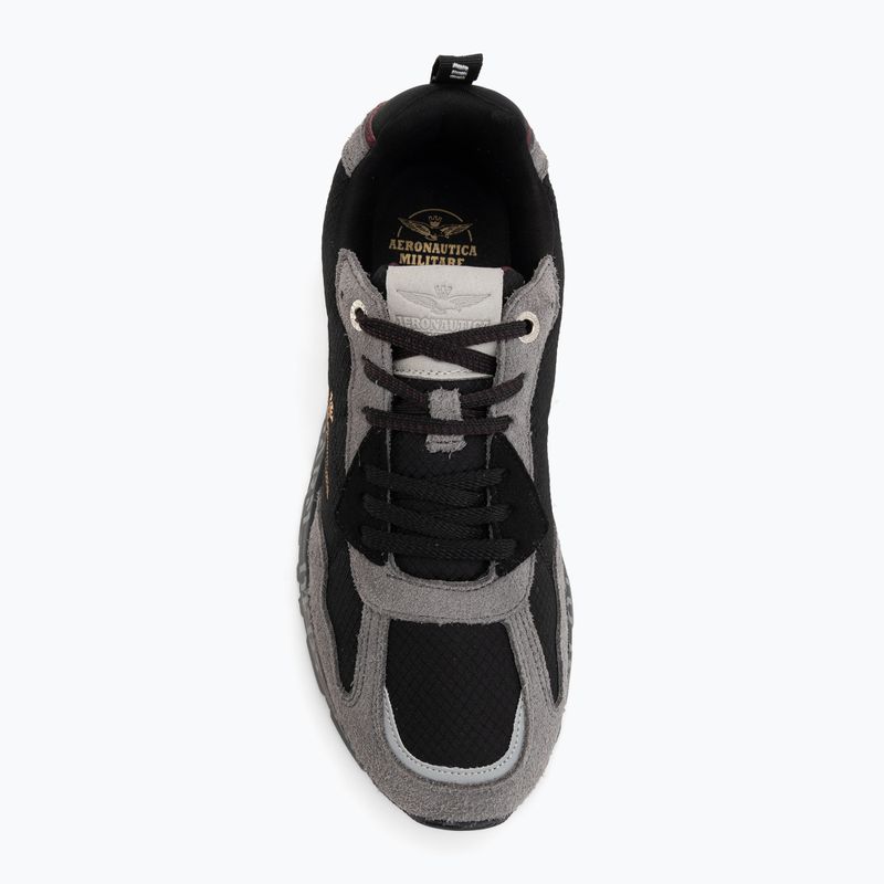 Кросівки чоловічі Aeronautica Militare SC0276UCT03546 jet black 5