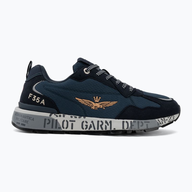 Кросівки чоловічі Aeronautica Militare SC0276UCT04327 blu navy 2
