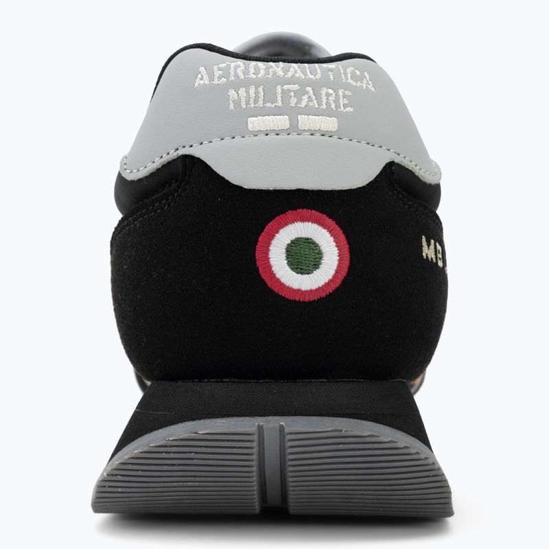 Кросівки чоловічі Aeronautica Militare SC0292UCT03331 jet black 6
