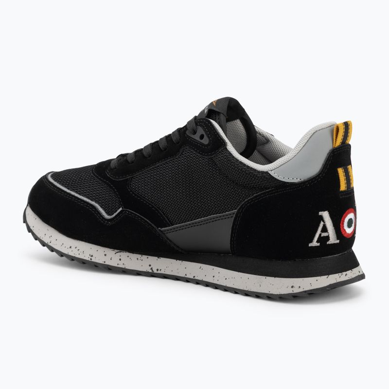 Кросівки чоловічі Aeronautica Militare SC0288UCT03545 jet black 3
