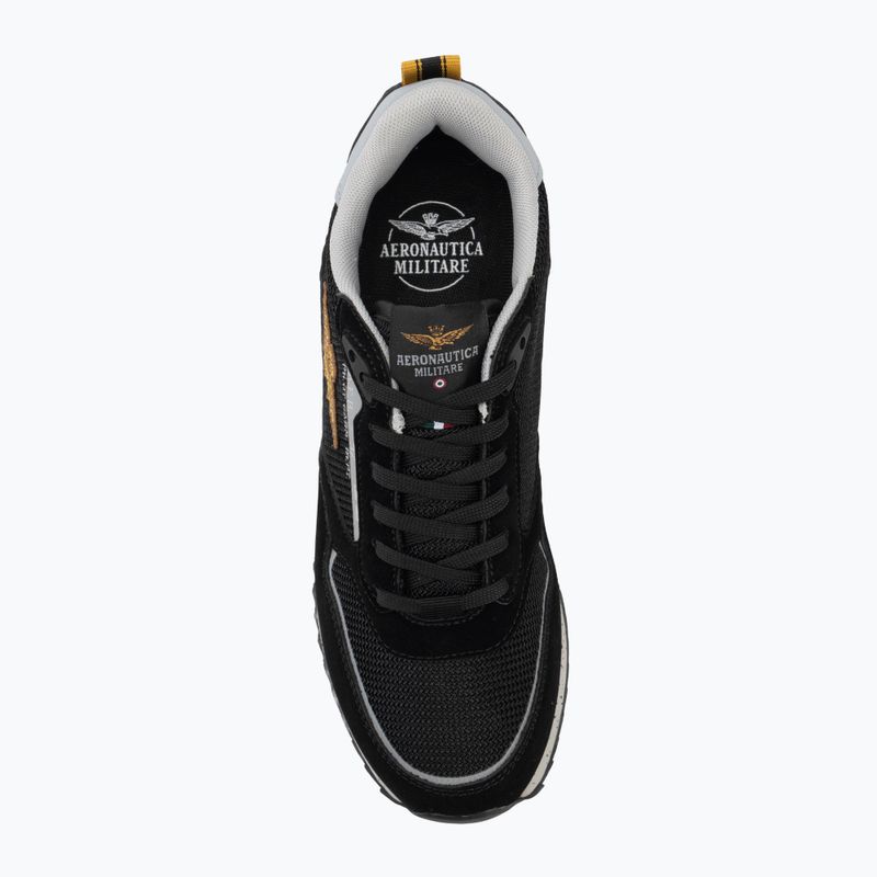 Кросівки чоловічі Aeronautica Militare SC0288UCT03545 jet black 5