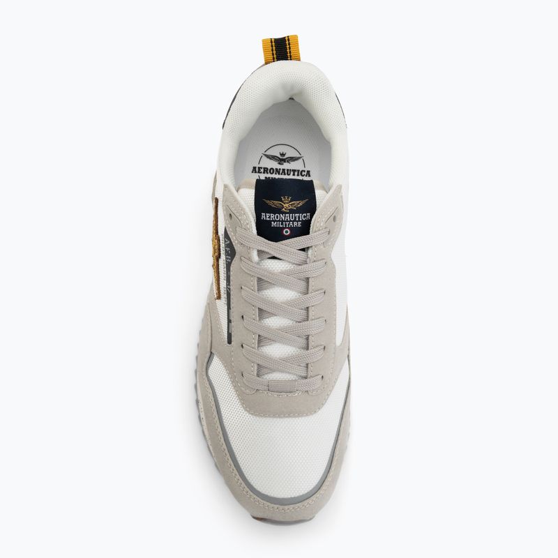 Кросівки чоловічі Aeronautica Militare SC0288UCT03545 off white 5