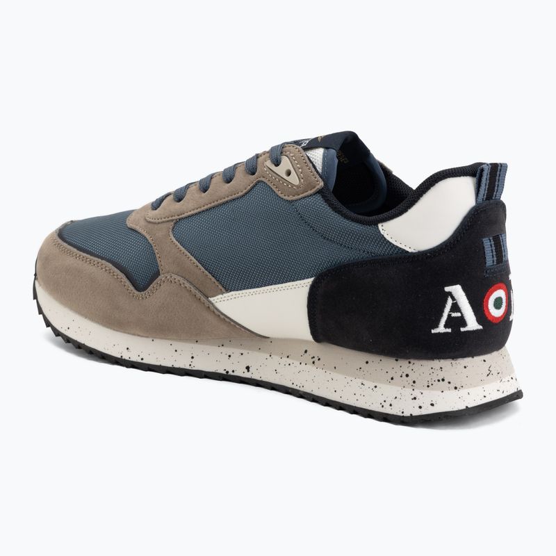 Кросівки чоловічі Aeronautica Militare SC0288UCT03545 multicolor jeans/sabbia 3