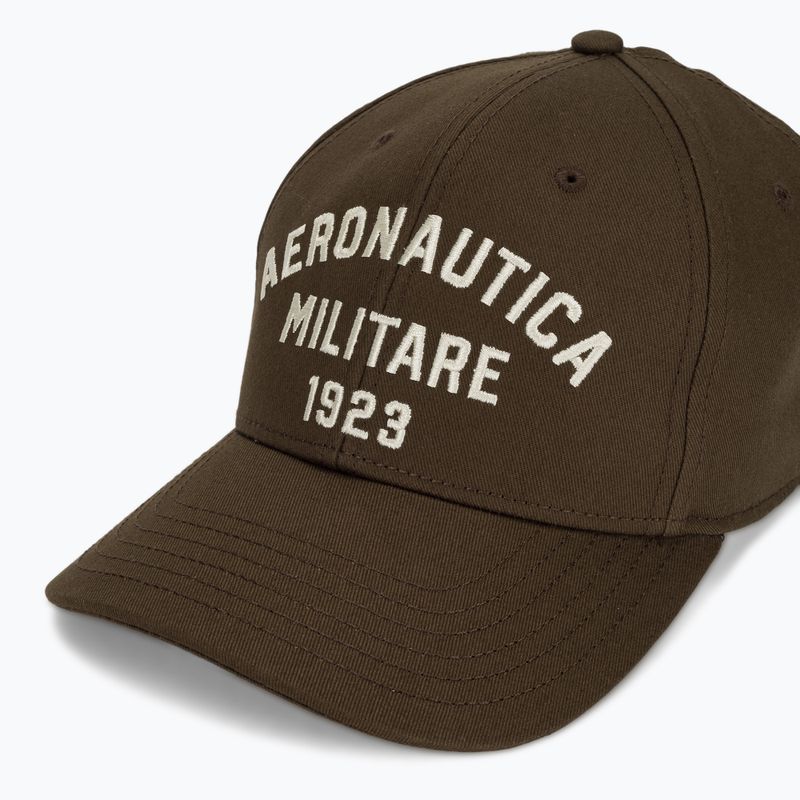 Кепка чоловіча Aeronautica Militare HA1104UCT02 chestnut brown 3