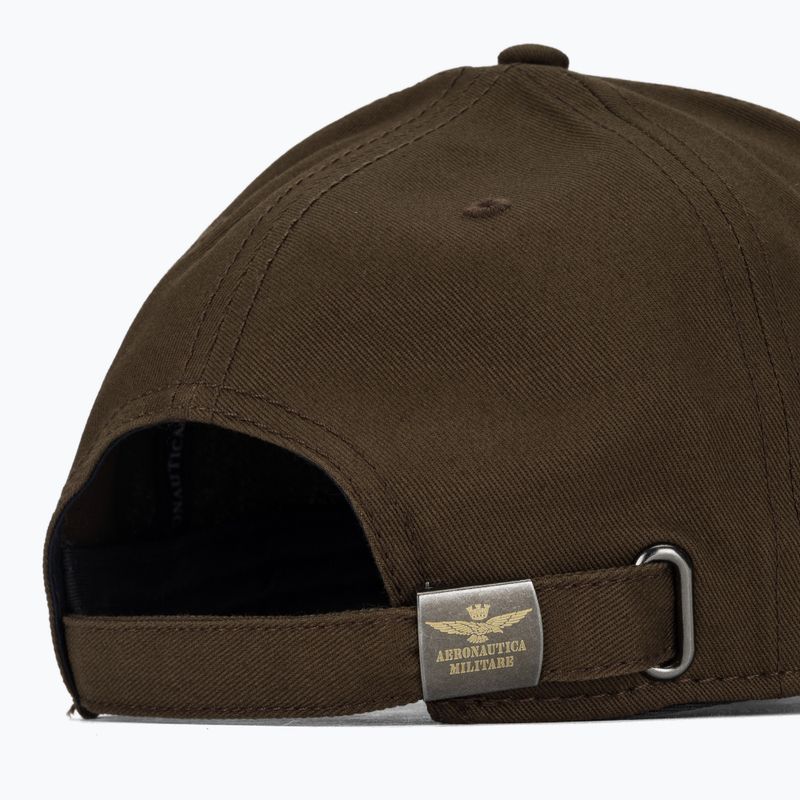 Кепка чоловіча Aeronautica Militare HA1104UCT02 chestnut brown 4