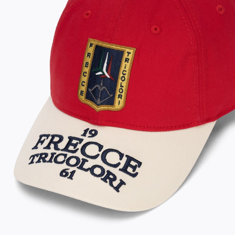 Кепка чоловіча Aeronautica Militare HA1246UCT02 tango red/cream white 3