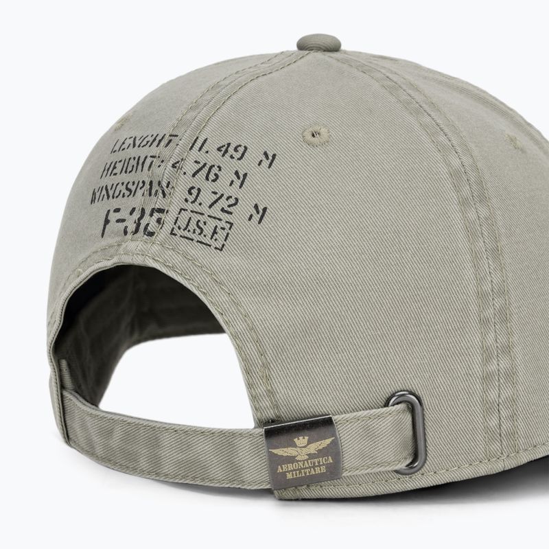 Кепка чоловіча Aeronautica Militare HA1252UCT02476 dried sage 4