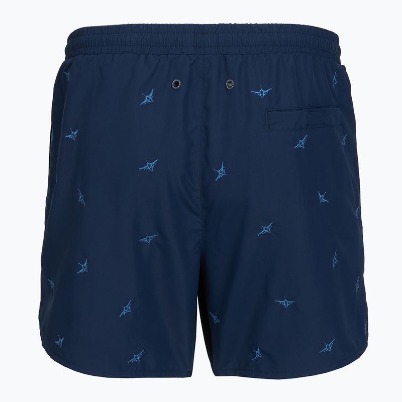 Шорти для плавання чоловічі Aeronautica Militare BW0232UCT04317 blu navy 2