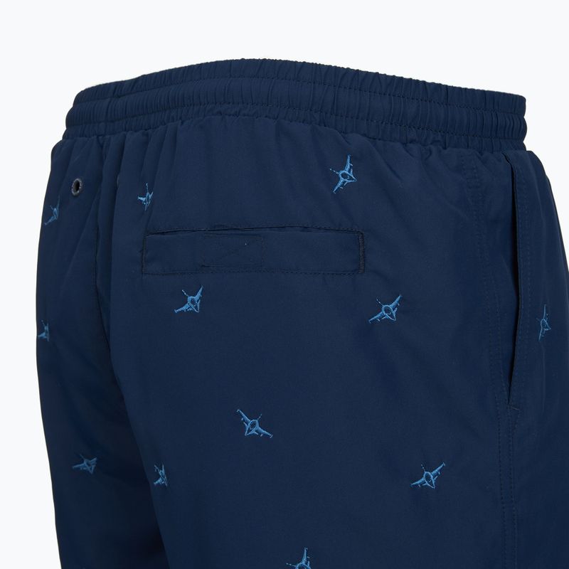 Шорти для плавання чоловічі Aeronautica Militare BW0232UCT04317 blu navy 4