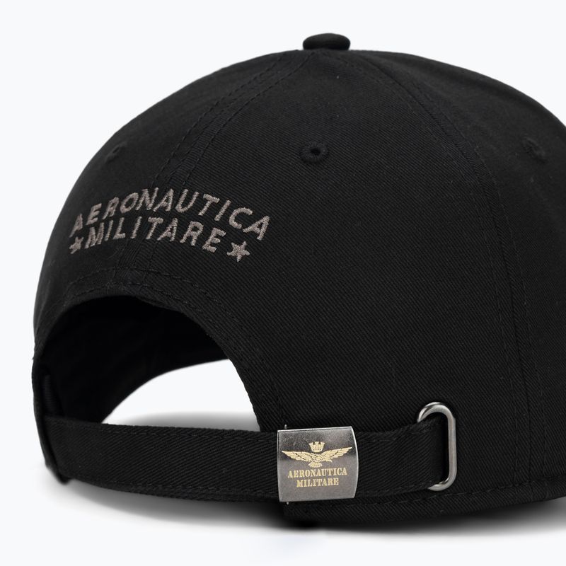 Кепка чоловіча Aeronautica Militare HA1100UCT02848 jet black 4