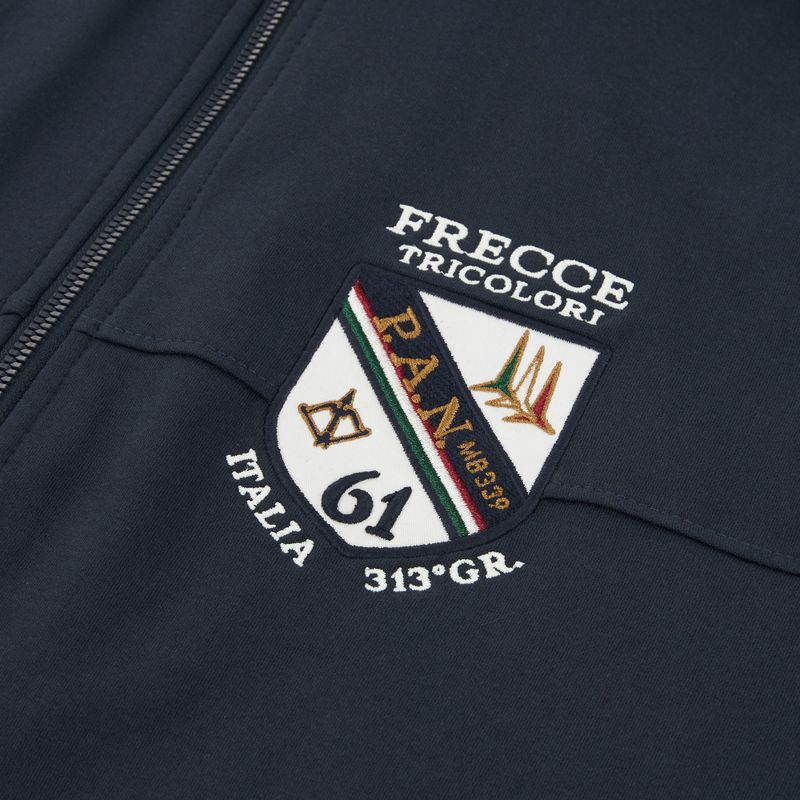 Кофта чоловіча Aeronautica Militare FE2096UF00674 Hoodie blu navy 3