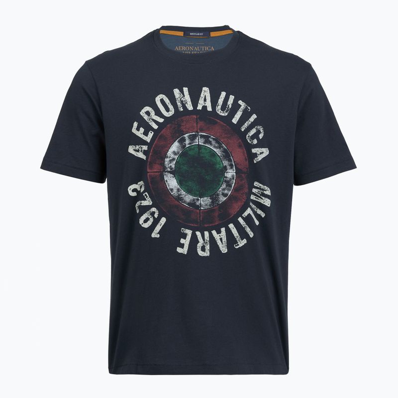 Футболка чоловіча Aeronautica Militare TS2538UJ00727 blu navy