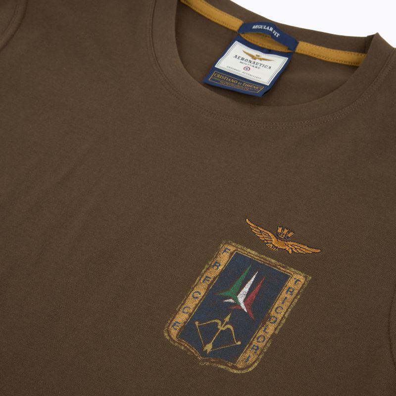 Футболка чоловіча Aeronautica Militare TS2535UJ00641 chestnut brown 3