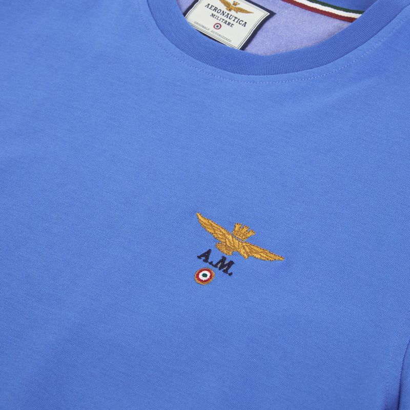 Чоловіча футболка Aeronautica Militare TS1580UJ00372 sonic blue 3