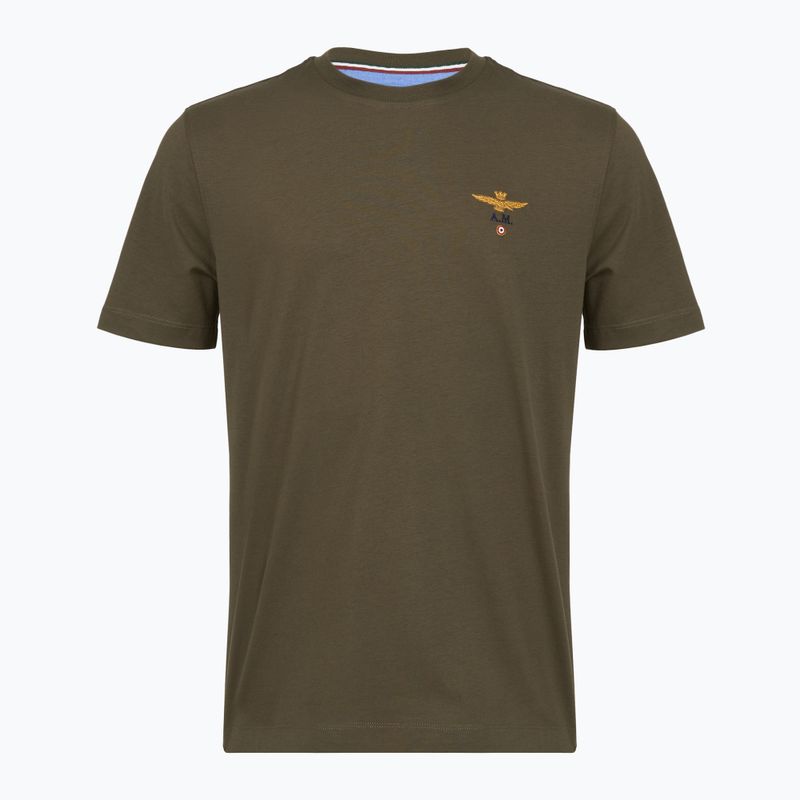Футболка чоловіча Aeronautica Militare TS1580UJ00372 verde scuro