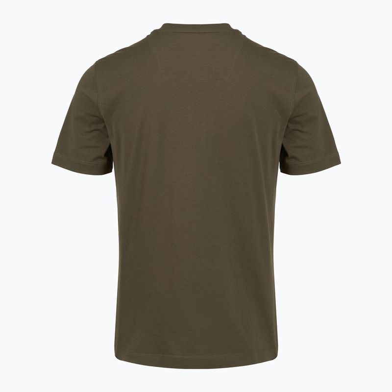 Футболка чоловіча Aeronautica Militare TS1580UJ00372 verde scuro 2
