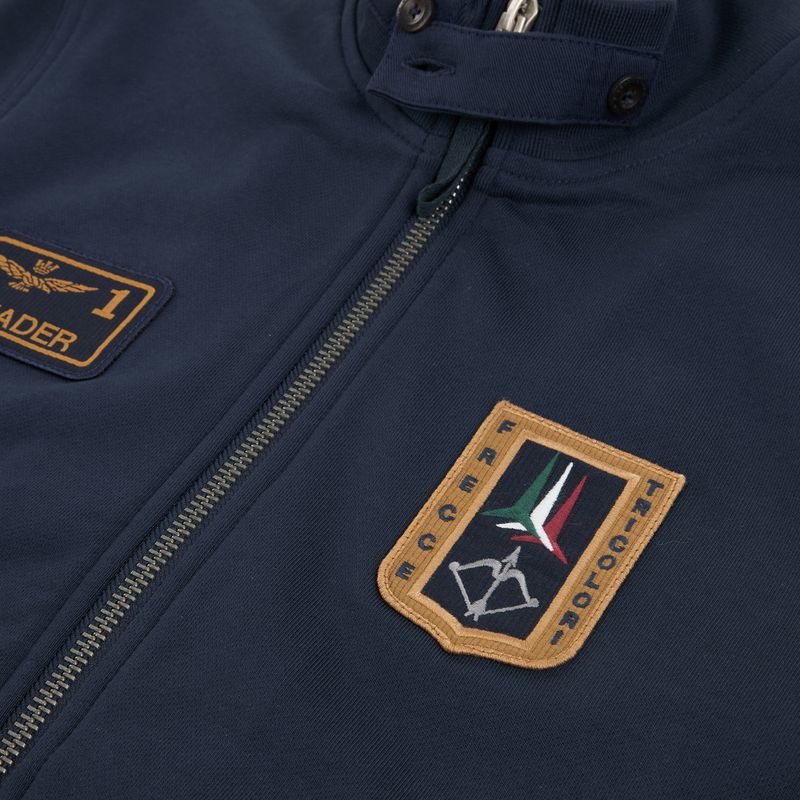 Кофта чоловіча Aeronautica Militare FE2102UF00679 FZ blu navy 4