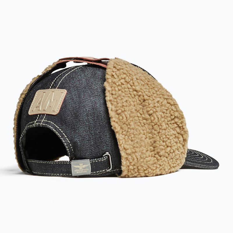 Кепка чоловіча Czapka Aeronautica Militare 262HA1260DCT04366 denim nero 2