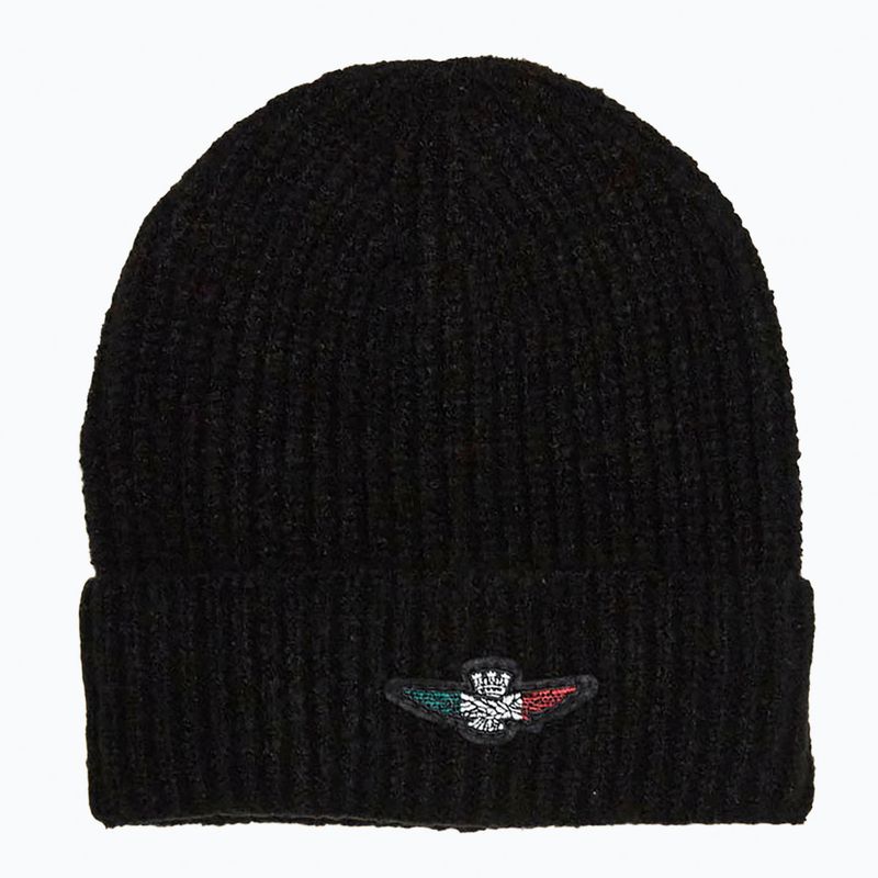 Шапка зимова чоловіча Czapka Aeronautica Militare 262CU0034UL00451 jet black
