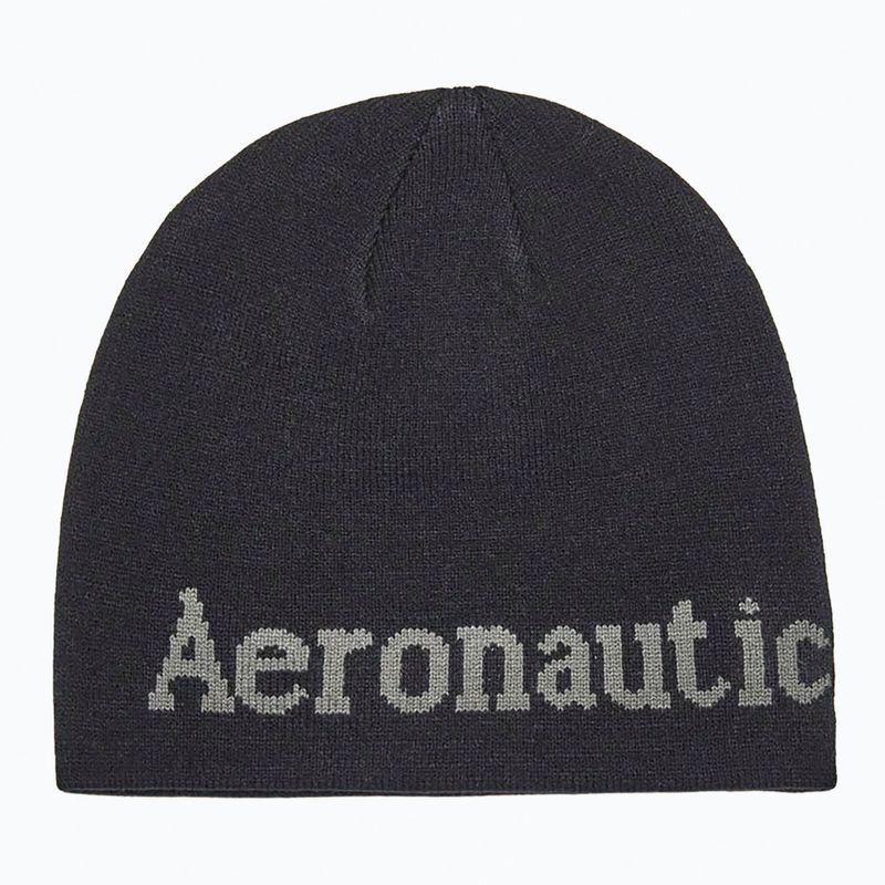 Шапка зимова чоловіча Czapka Aeronautica Militare 262CU0093UL00450 jet black