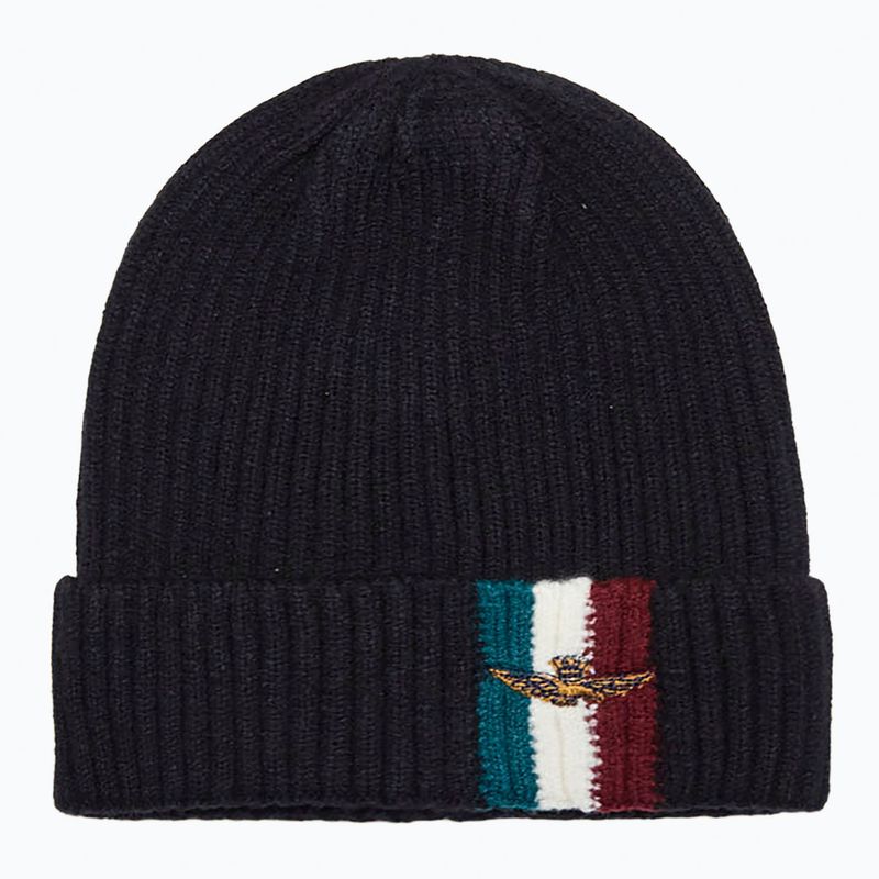 Шапка зимова чоловіча Czapka Aeronautica Militare 262CU0094UL00555 jet black