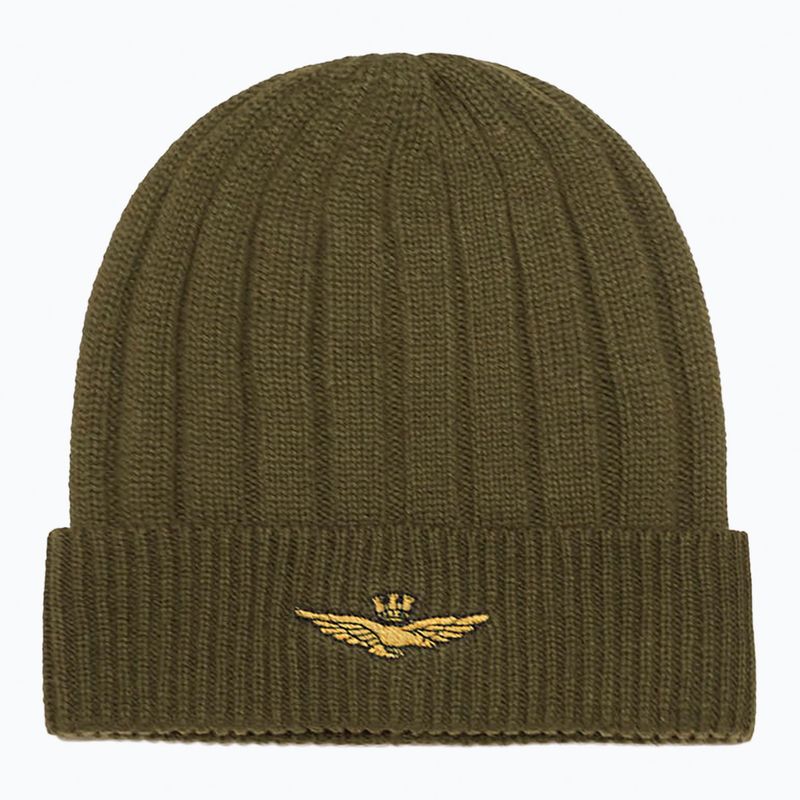 Шапка зимова чоловіча Czapka Aeronautica Militare 262CU0098UL00485 verde militare