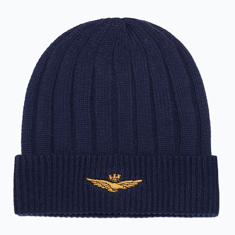 Шапка зимова чоловіча Czapka Aeronautica Militare 262CU0098UL00485 blu navy