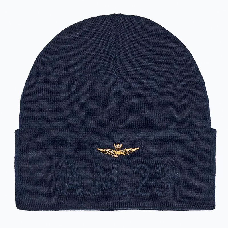 Шапка зимова чоловіча Czapka Aeronautica Militare 262CU0099UL00949 Blu Navy