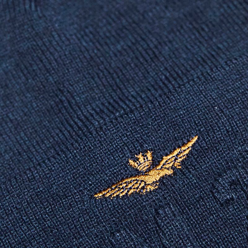 Шапка зимова чоловіча Czapka Aeronautica Militare 262CU0099UL00949 Blu Navy 3