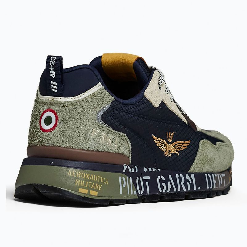 Взуття чоловіче Buty Aeronautica Militare 262SC0276UCT03546 Furry verde/blu 3