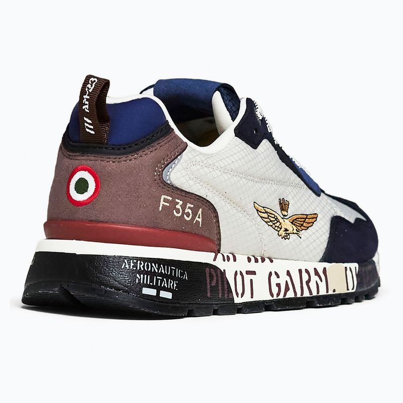 Взуття чоловіче Buty Aeronautica Militare 262SC0276UCT04327 bianco/blu 2