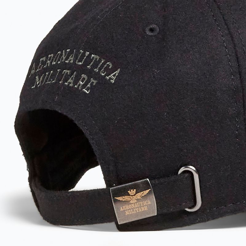Кепка чоловіча Czapka Aeronautica Militare 262HA1085UCT02333 jet black 4