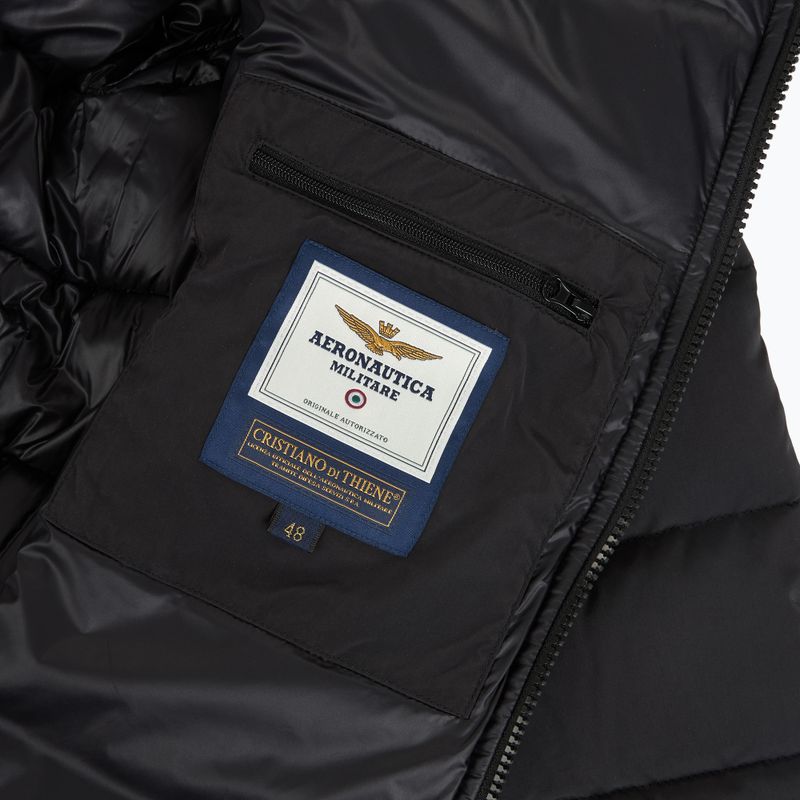 Куртка зимова чоловіча Kurtka Aeronautica Militare 262AB3074UCT04358 jet black 5
