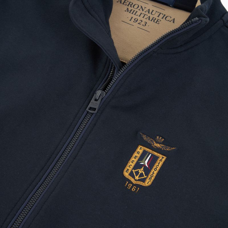 Кофта чоловіча Aeronautica Militare 262FE2089UF00662 Fz blu navy 3