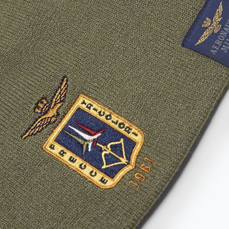 Шапка зимова чоловіча Czapka Aeronautica Militare 262CU0092UL00450 tea leaf 3