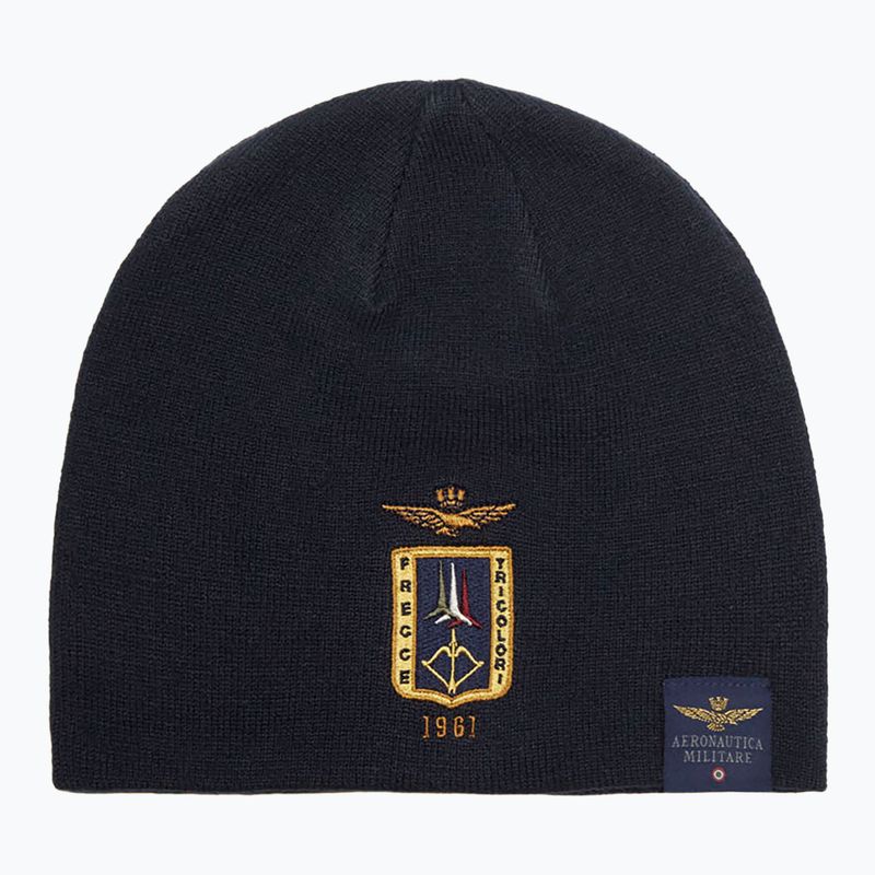Шапка зимова чоловіча Czapka Aeronautica Militare 262CU0092UL00450 blu navy